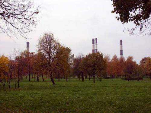 Индустриально-осенний мотив.
